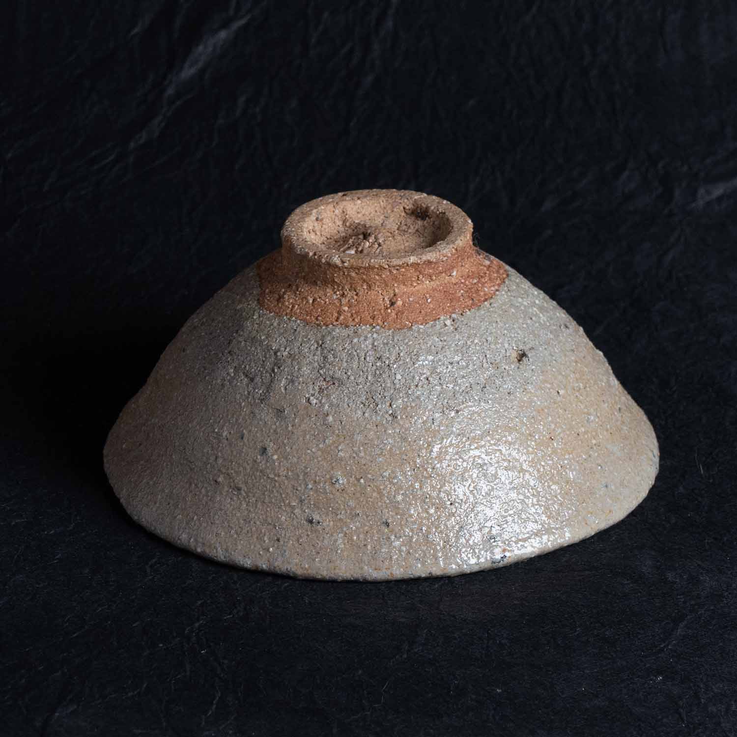 Matcha bowl feldspar glaze Shokeiyama kiln Iwami ware Yunotsu ware